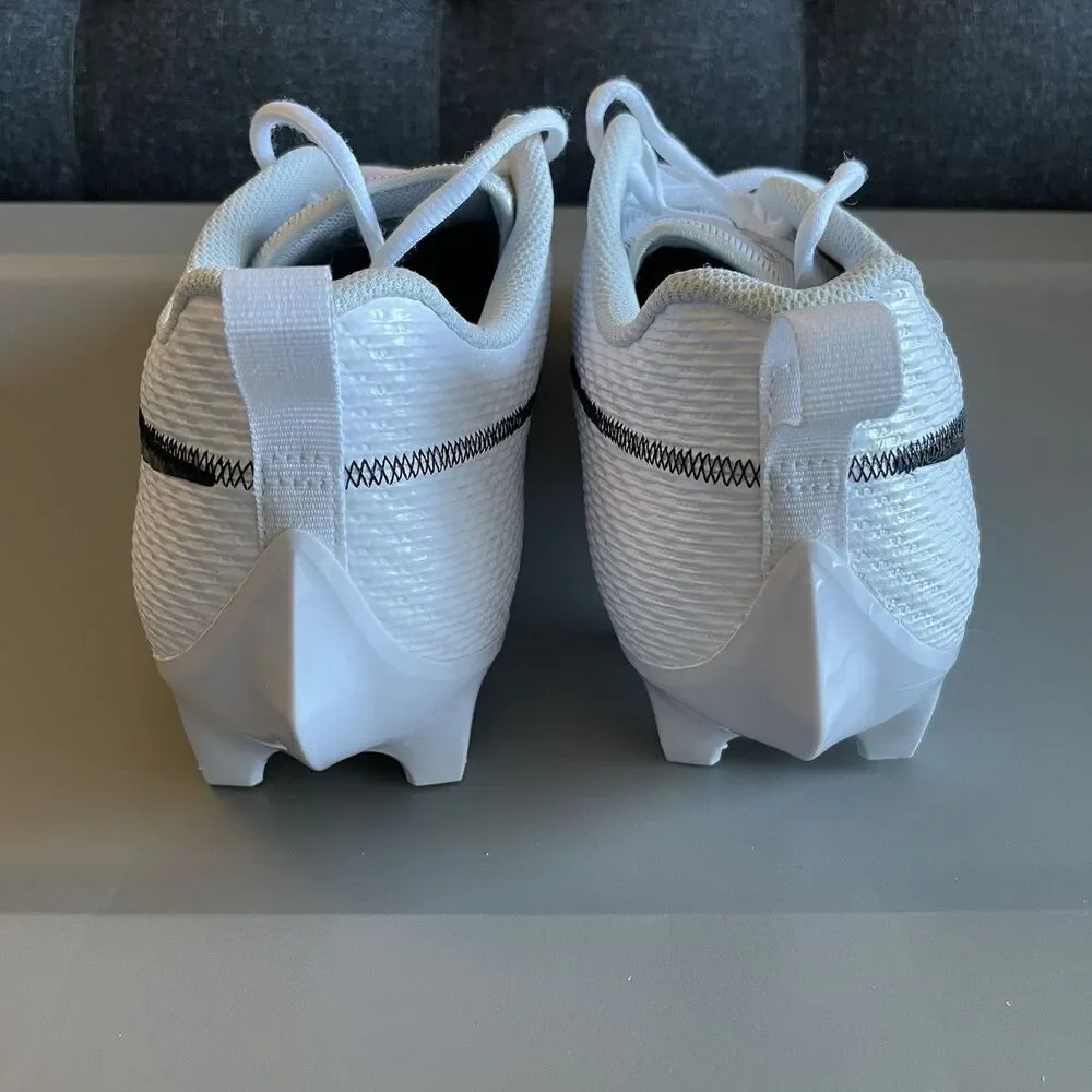 14 W Men - Nike Vapor Edge Speed 360 2 Carbon FF PE White Black Football Cleats